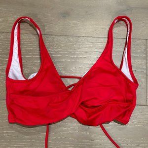 Venus Cross Strap Bikini Top (M)